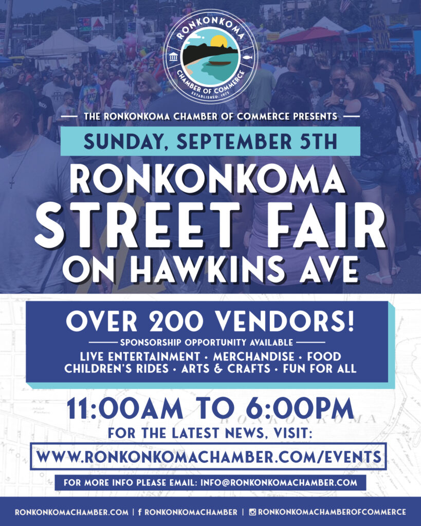 Ronkonkoma Street Fair Flyer
