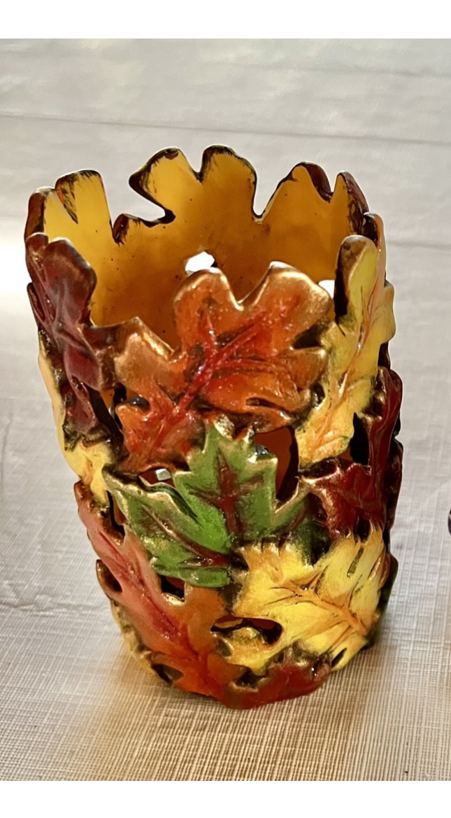 ceramic leaves