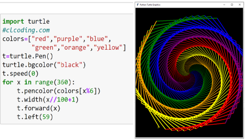 Python Turtle Pen Graphics