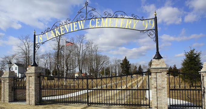 Front of Lakeview Cemetery Patchogue, NY