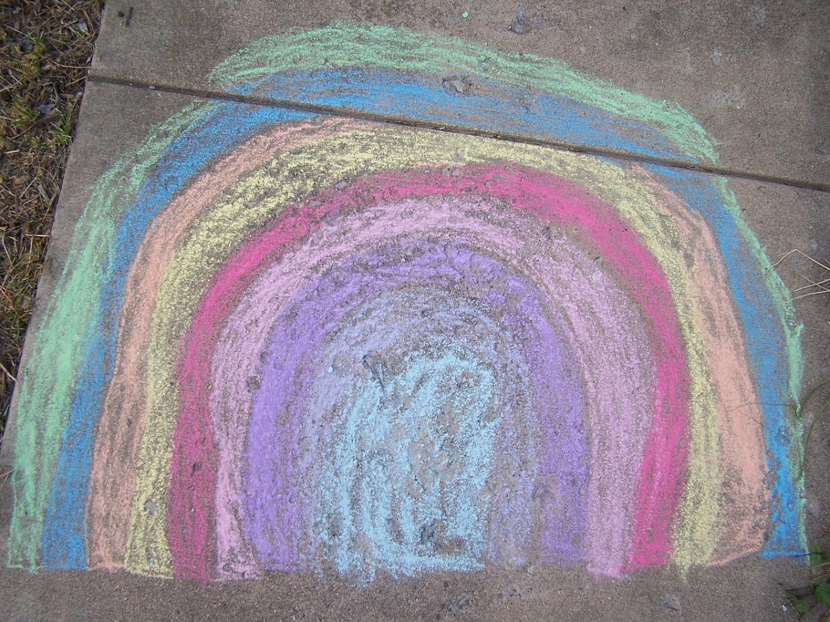 sidewalk chalk