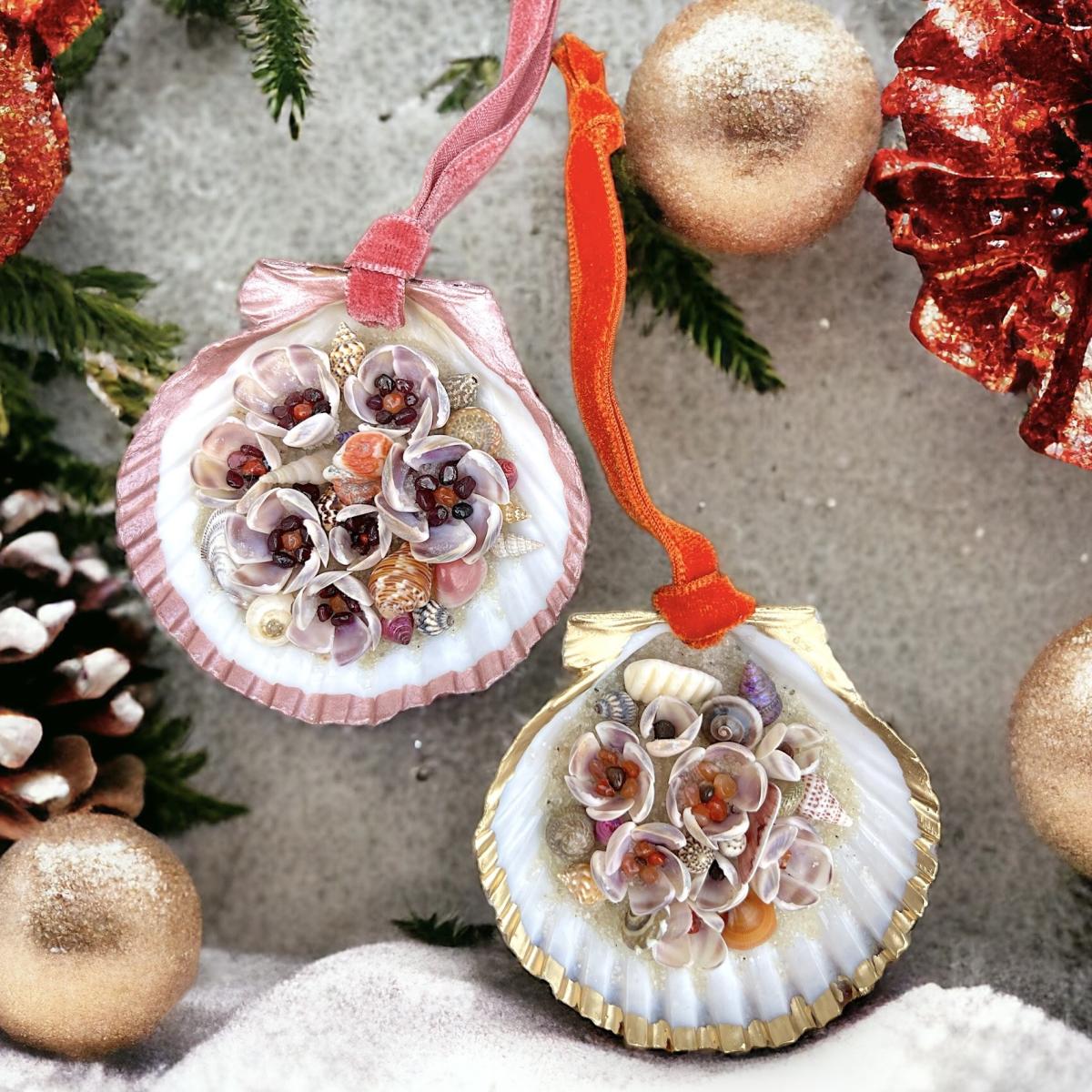 Scallop Shell Ornament