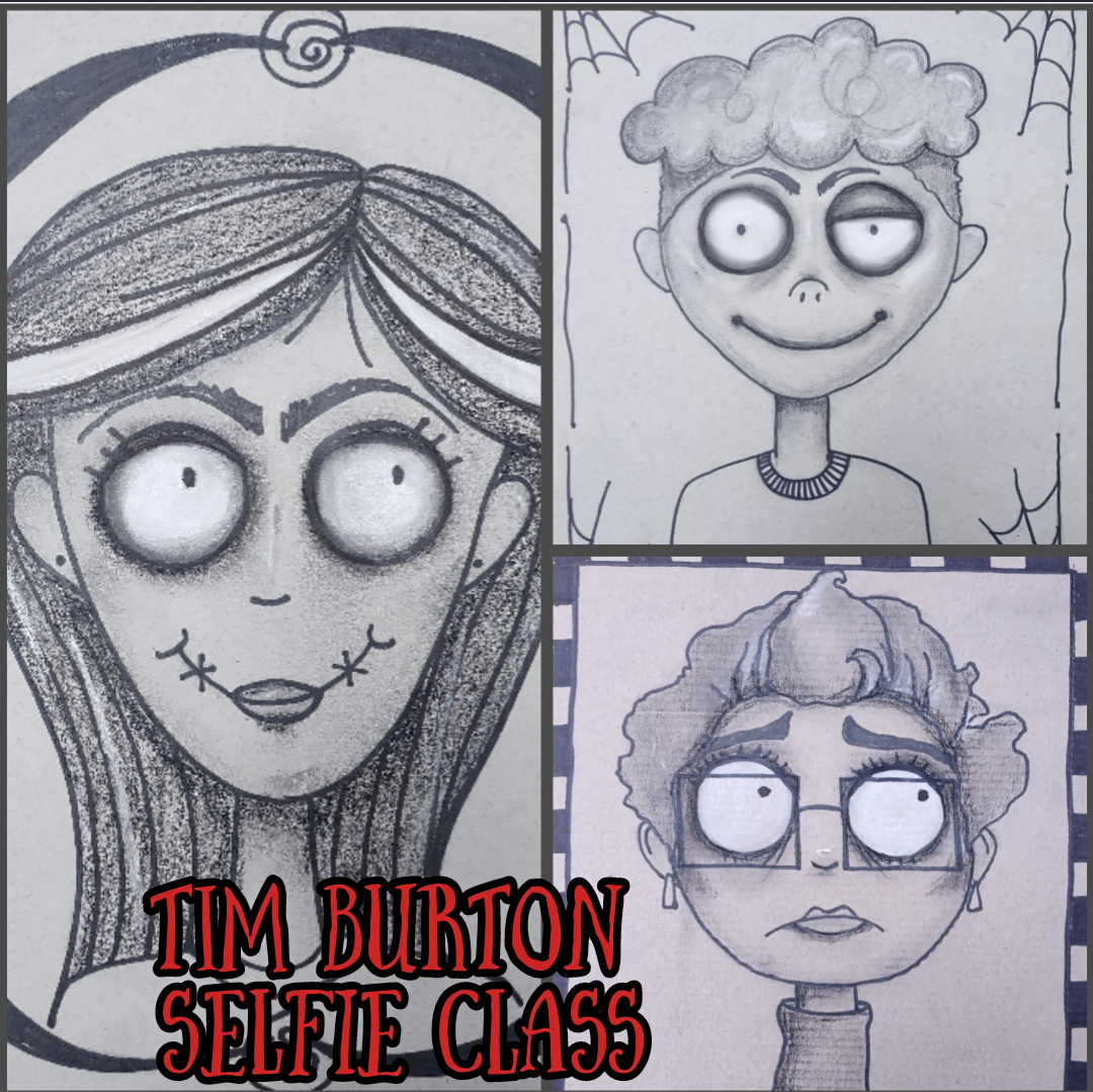 Tim Burton Selfie