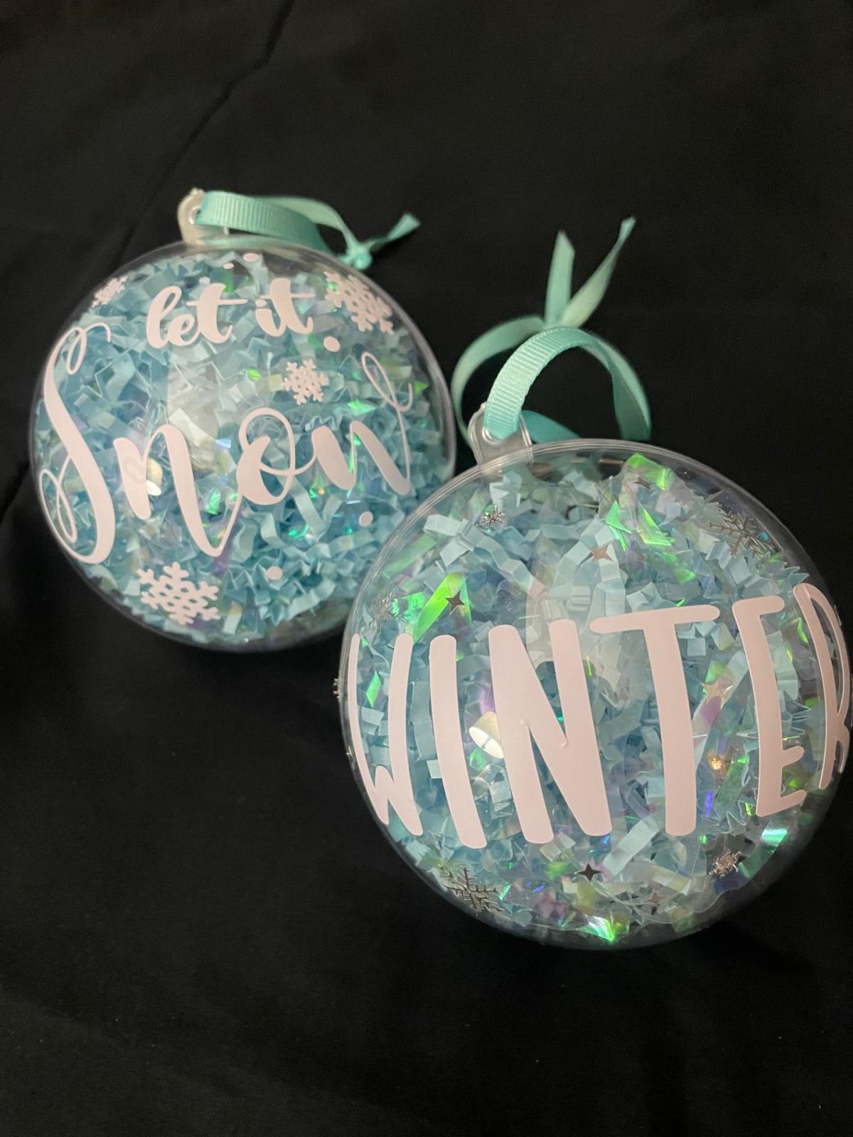 Cricut Ornaments