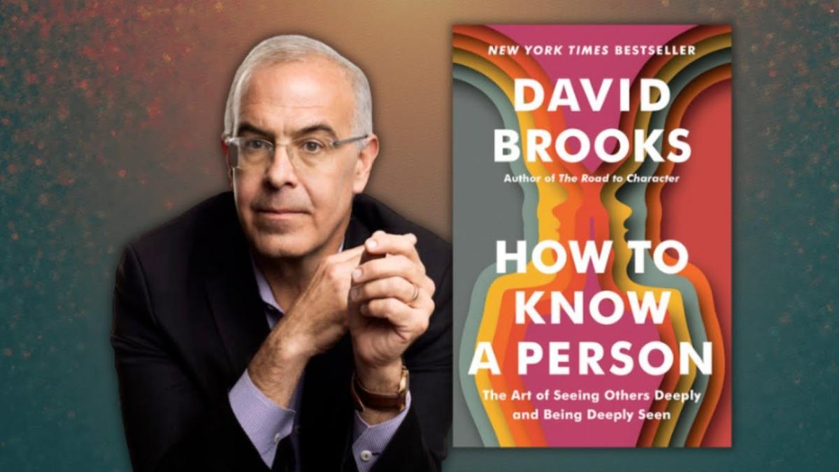 Author Talk with David Brooks